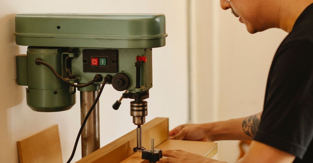 How to Bolt Down a Drill Press
